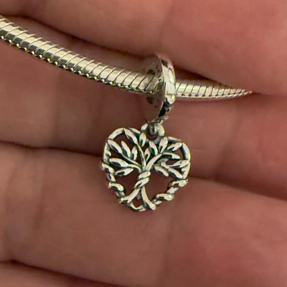 Silver Tree Charm - image 4